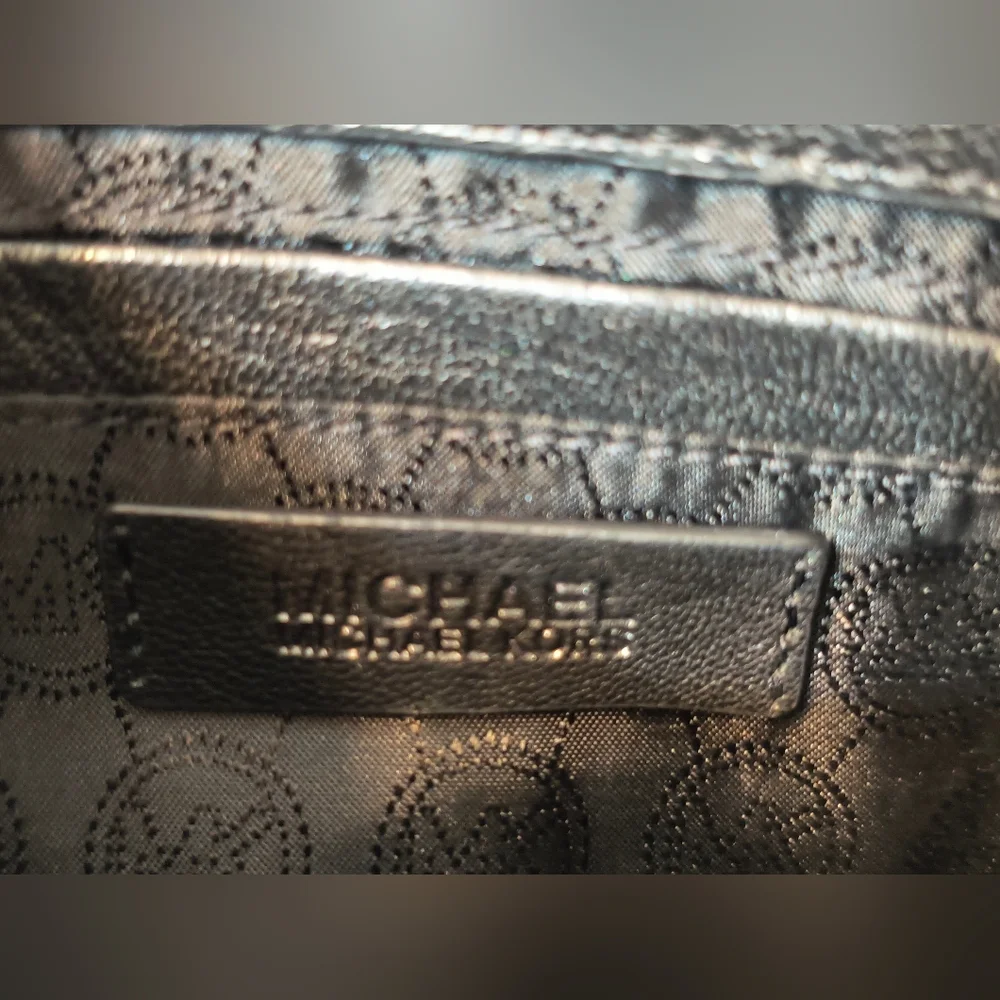 Michael Kors Calf Hair Animal Print Crossbody Buckle Detail MSRP $325 - Picture 4 of 6